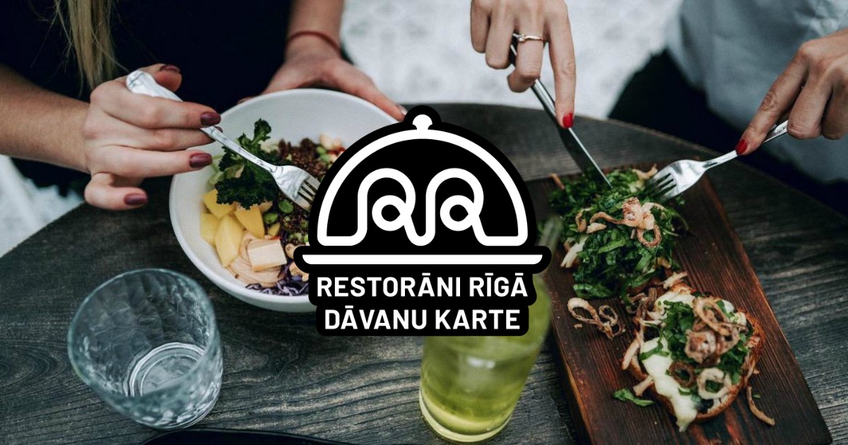 Restorāni Rīgā dāvanu karte